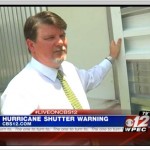 Television interview with Glenn Williams about Storm Shutter Danger